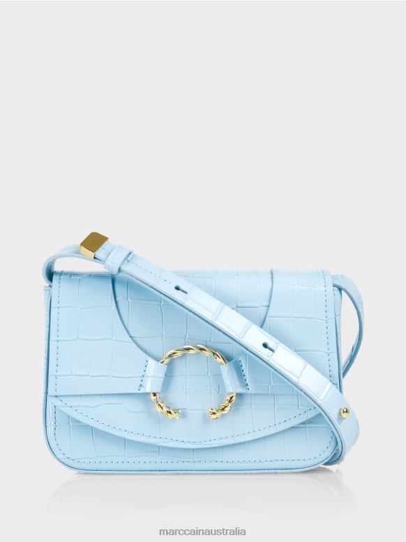 Accessory Atmospheric Blue J8XFX1536 Shoulder bag with decorative ring Marc Cain