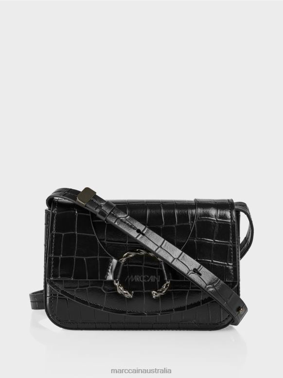 Accessory Black J8XFX1542 Shoulder bag with decorative ring Marc Cain