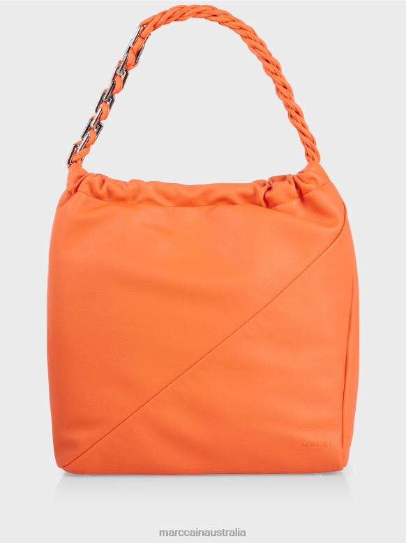 Accessory Bright Coral J8XFX1509 Pouch-style Shopper Bag Marc Cain