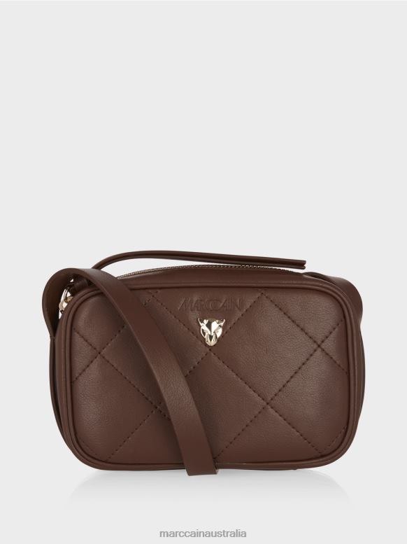 Accessory Dark Wood J8XFX1504 "Rethink Together" shoulder bag Marc Cain