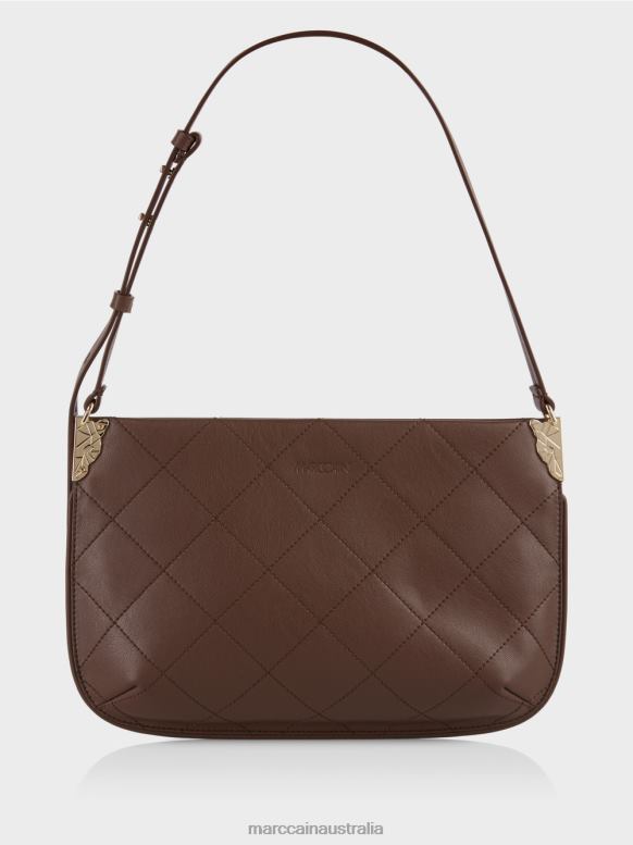 Accessory Dark Wood J8XFX1505 "Rethink Together" shoulder bag Marc Cain