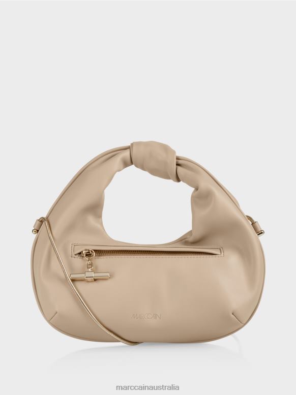 Accessory Deep Sand J8XFX1527 Mini bag with a decorative metal chain Marc Cain