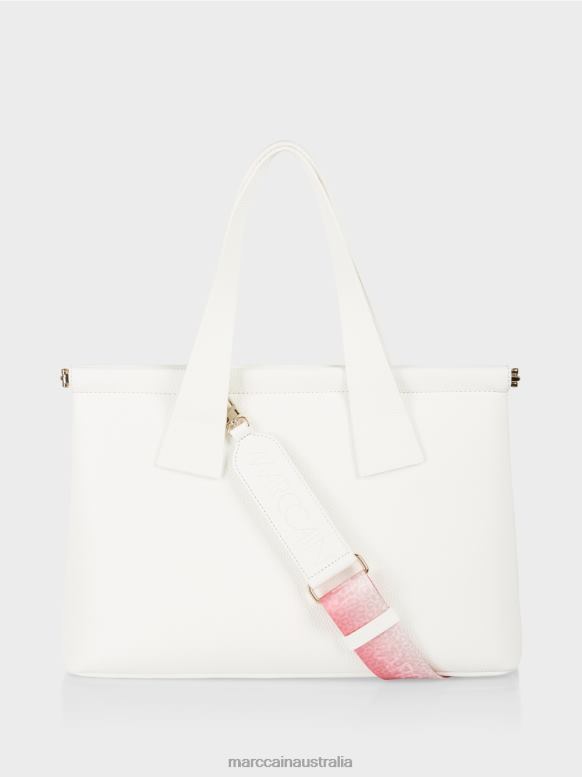 Accessory Off-White J8XFX1541 Faux nappa shoulder bag with strap Marc Cain