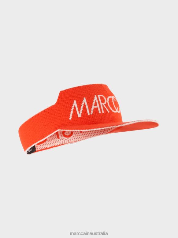 Accessory Campari J8XFX1673 Technical knit visor cap Marc Cain