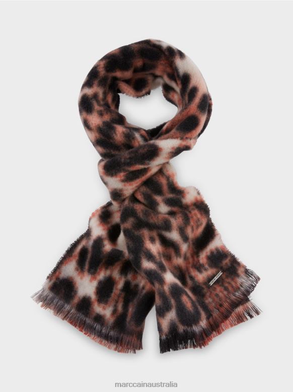 Accessory Campari J8XFX1670 Scarf from soft virgin wool Marc Cain