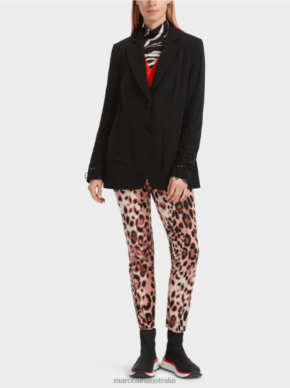 Clothing Black J8XFX158 Tailored blazer Marc Cain