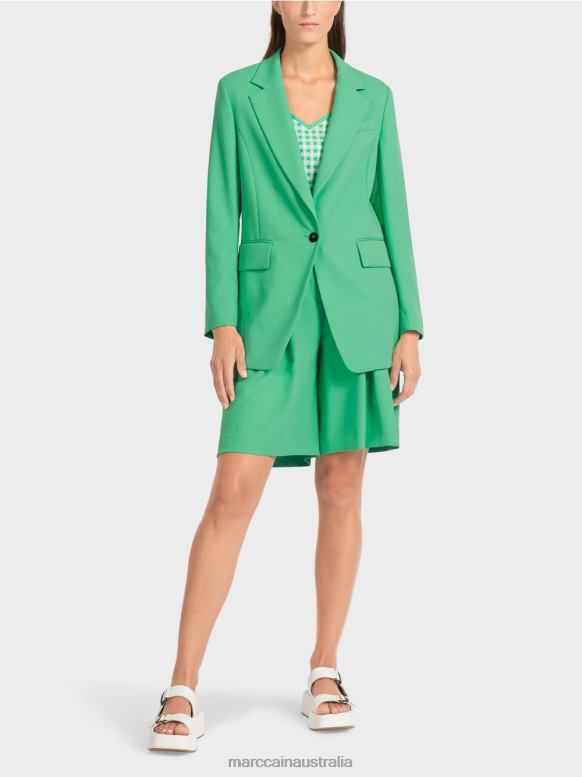 Clothing Bright Jade J8XFX193 Plain-coloured blazer Marc Cain
