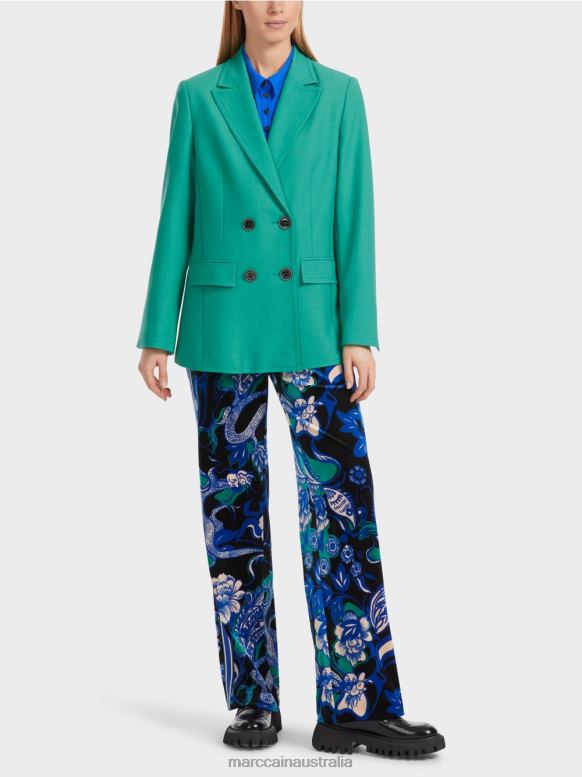 Clothing Enamel J8XFX149 Double breasted blazer Marc Cain