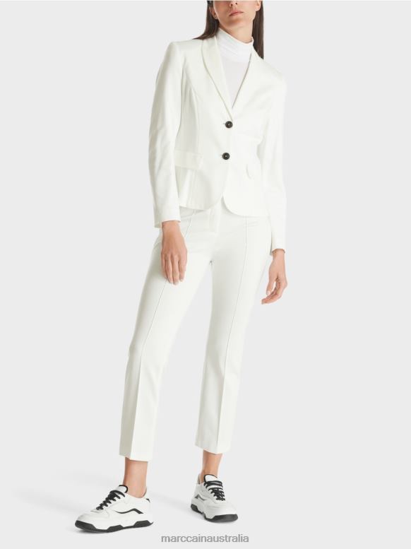 Clothing Off-White J8XFX215 Mottled blazer Marc Cain