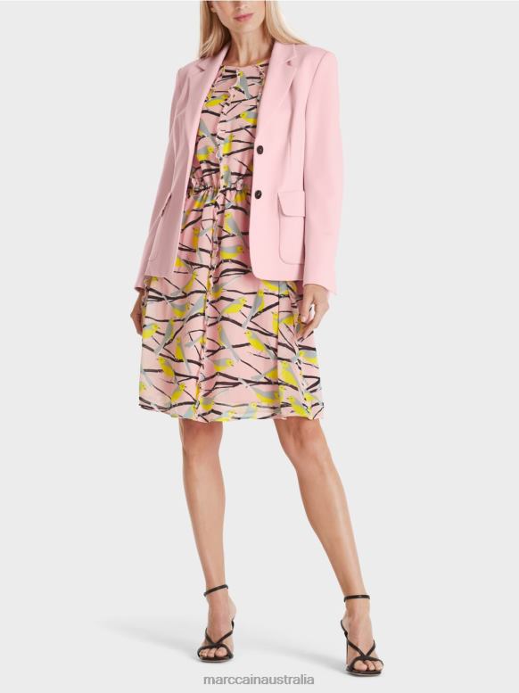 Clothing Soft Powder Pink J8XFX171 Blazer with princess seams Marc Cain