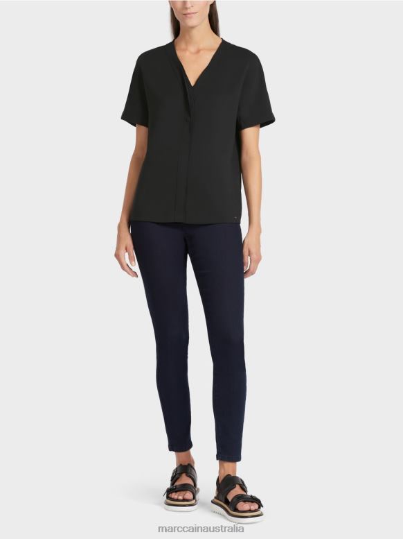 Clothing Black J8XFX1008 Plain kimono top Marc Cain