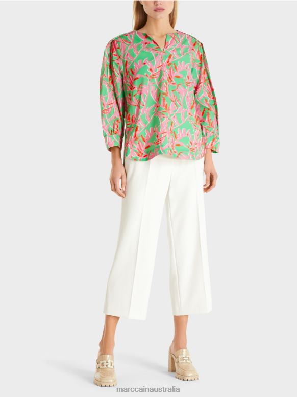 Clothing Bright Jade J8XFX969 Summery blouse Marc Cain
