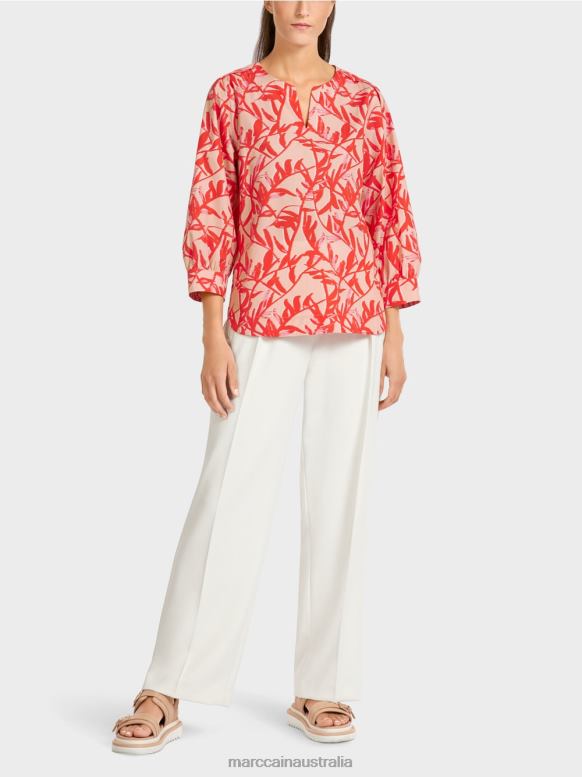 Clothing Bright Tan J8XFX968 Summery blouse Marc Cain