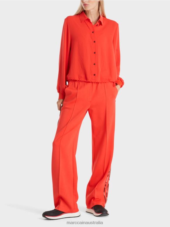 Clothing Campari J8XFX847 Blouse with drawstring Marc Cain