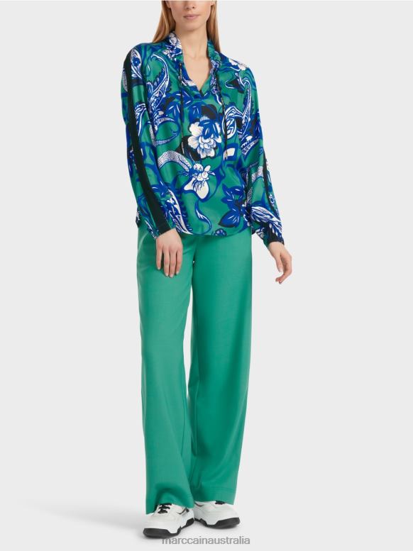 Clothing Enamel J8XFX836 "Rethink Together" raglan blouse Marc Cain