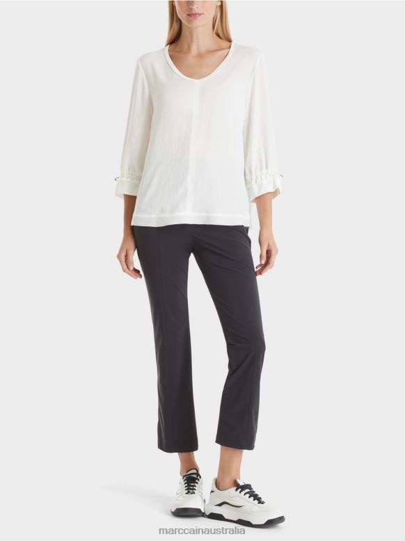 Clothing Off-White J8XFX870 A-line blouse Marc Cain