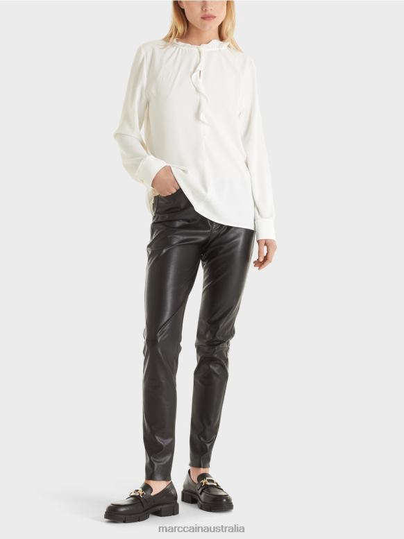 Clothing Off-White J8XFX894 Flowing blouse Marc Cain