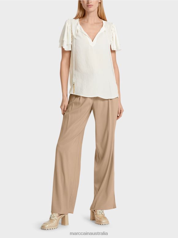 Clothing Off-White J8XFX951 "Rethink Together" blouse-style top Marc Cain