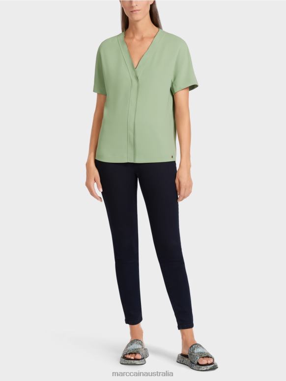 Clothing Powder Mint J8XFX1011 Plain kimono top Marc Cain