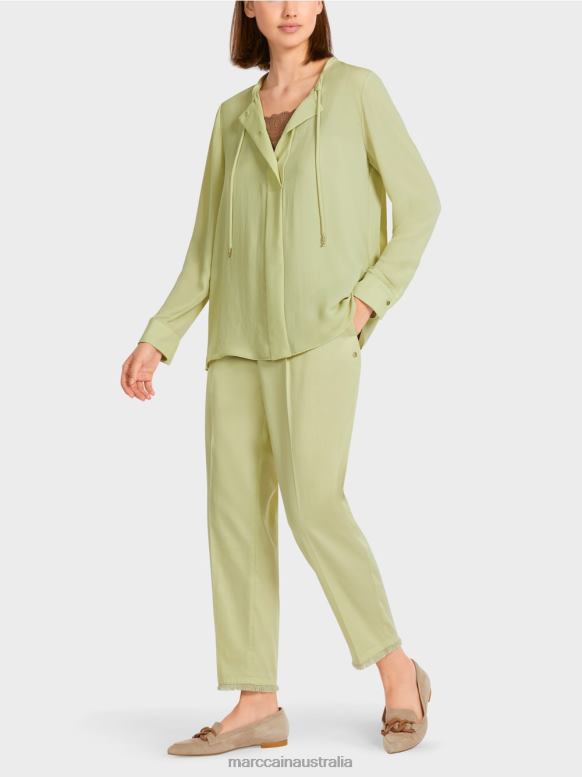 Clothing Soft Breath J8XFX962 "Rethink Together" blouse Marc Cain