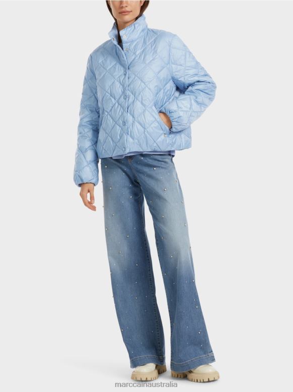 Clothing Dark Summer Sky J8XFX248 "Rethink Together" outdoor jacket Marc Cain