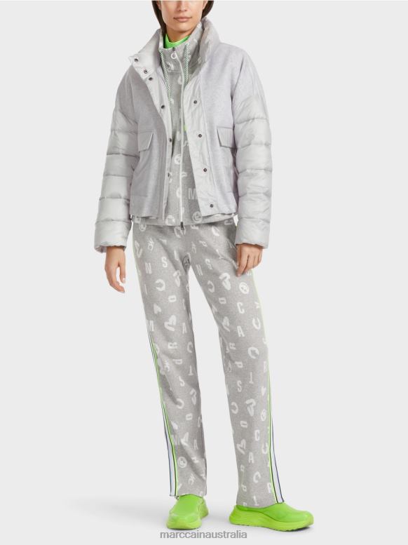 Clothing Silver Grey J8XFX258 Outdoor jacket with 3M insulation Marc Cain