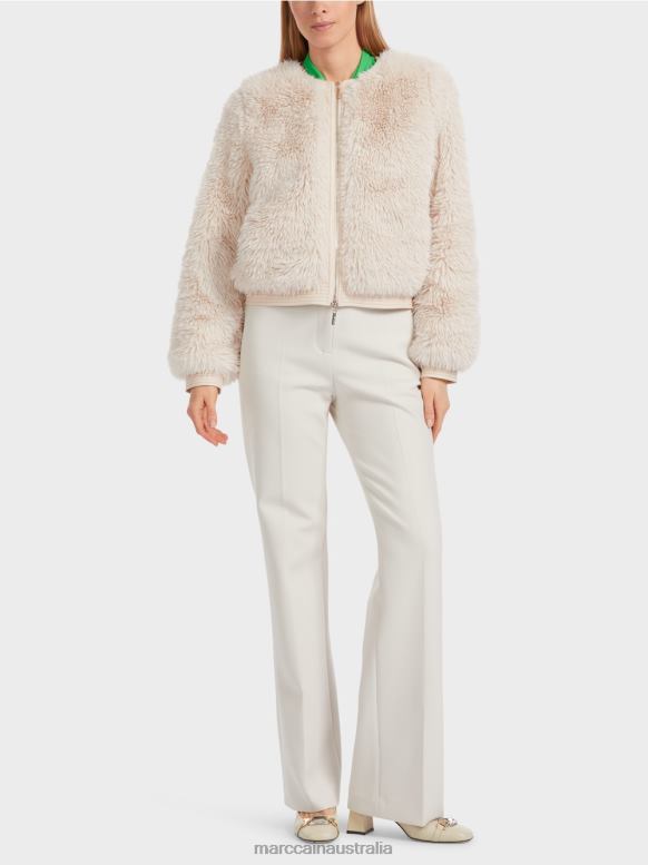 Clothing Smoke J8XFX228 Shaggy look outdoor jacket Marc Cain