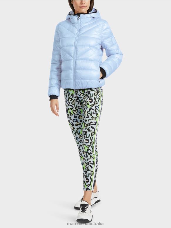 Clothing Soft Powder Blue J8XFX257 "Rethink Together" outdoor jacket Marc Cain