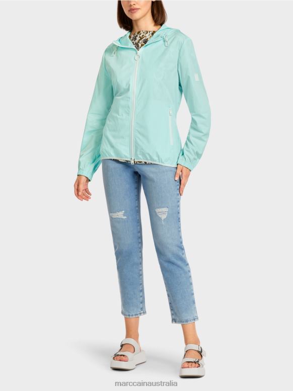 Clothing Soft Skylight J8XFX279 Lightweight hooded outdoor jacket Marc Cain
