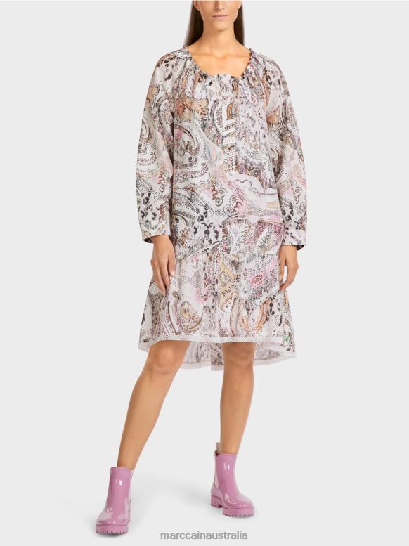 Clothing Off-White J8XFX97 Dress with raglan sleeves Marc Cain