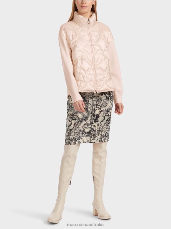 Clothing Almond Blossom J8XFX304 Padded "Rethink Together" Jacket Marc Cain