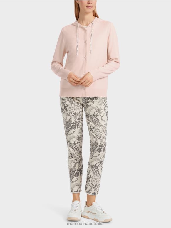 Clothing Almond Blossom J8XFX307 Rethink Together" fine-knit cardigan Marc Cain