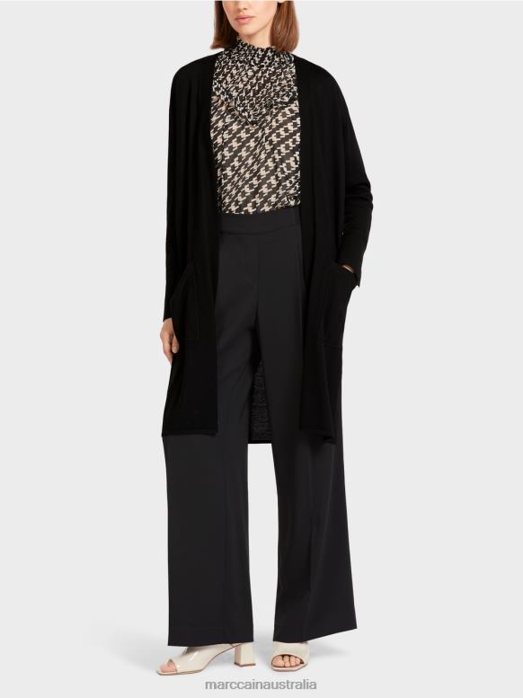 Clothing Black J8XFX438 Open cardigan Marc Cain