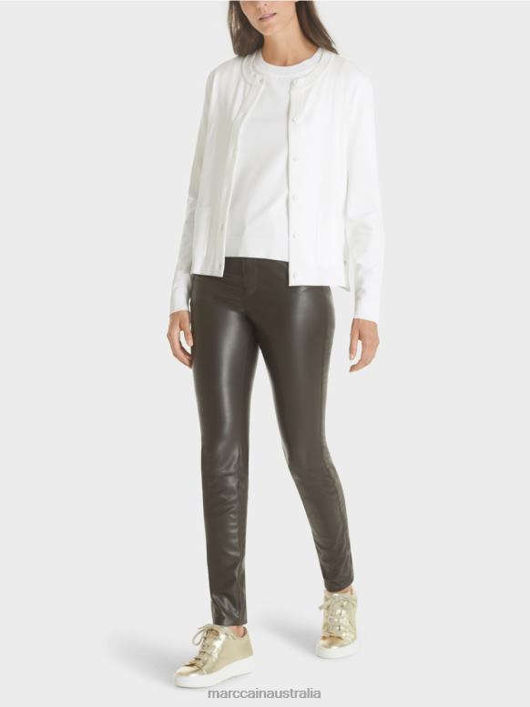 Clothing Off-White J8XFX452 Cardigan "Rethink Together" Marc Cain