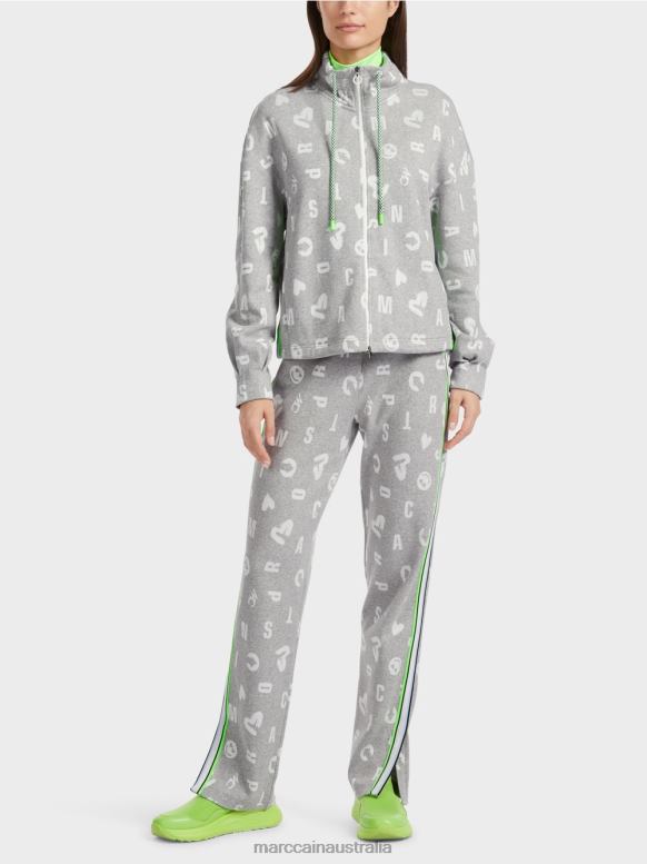 Clothing Silver Grey J8XFX331 Jogging style jacket Marc Cain