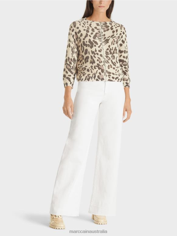 Clothing Soft Desert Taupe J8XFX400 Cardigan Knitted in Germany Marc Cain