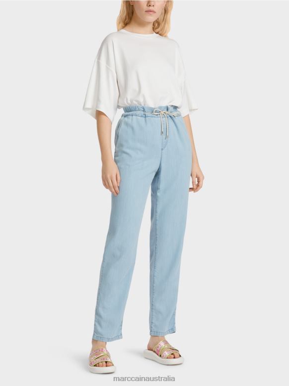 Clothing Baby Blue J8XFX797 RIVERA "Rethink Together" jeans Marc Cain