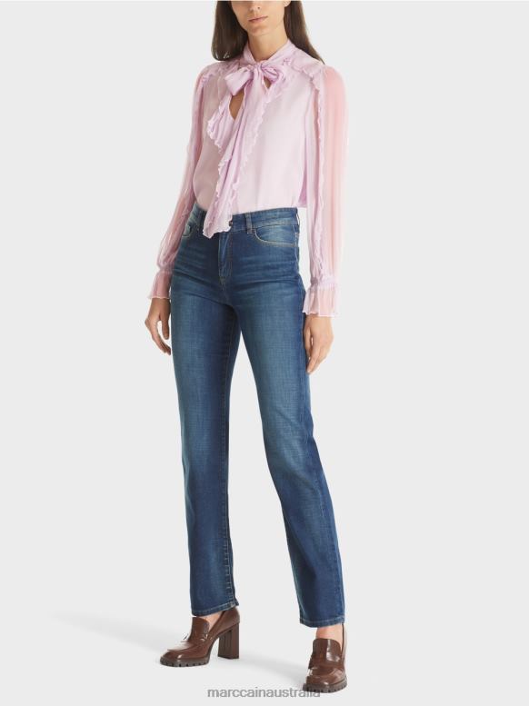 Clothing Blue Denim J8XFX785 FYLI "Rethink Together" Jeans Marc Cain