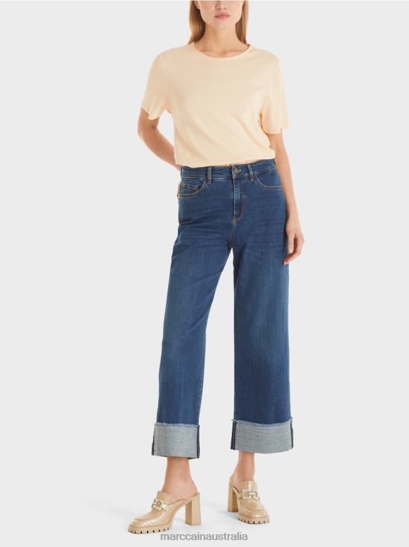 Clothing Blue Denim J8XFX826 "Rethink Together" Jeans FeS Marc Cain