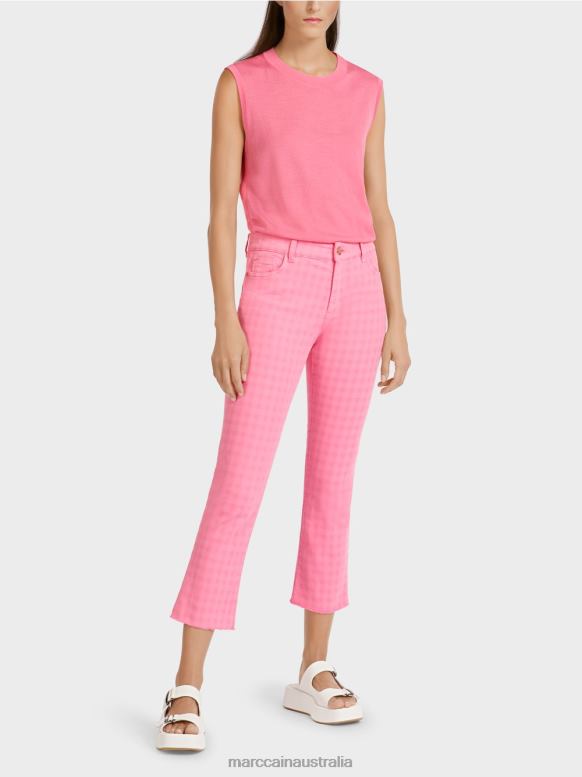 Clothing Bright Pink J8XFX806 "Rethink Together" coloured jeans Marc Cain