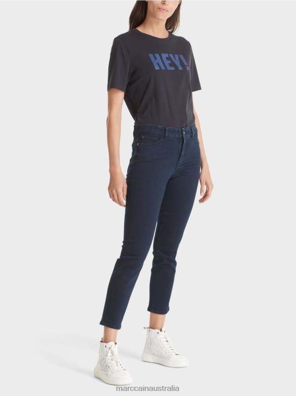 Clothing Midnight Blue J8XFX773 SILEA "Rethink Together" Jeans Marc Cain