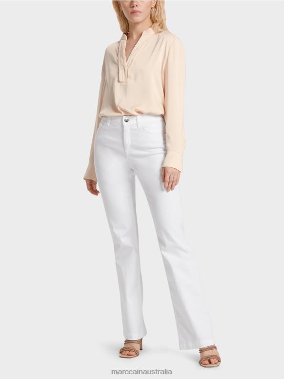 Clothing White J8XFX796 FARO "Rethink Together" jeans Marc Cain