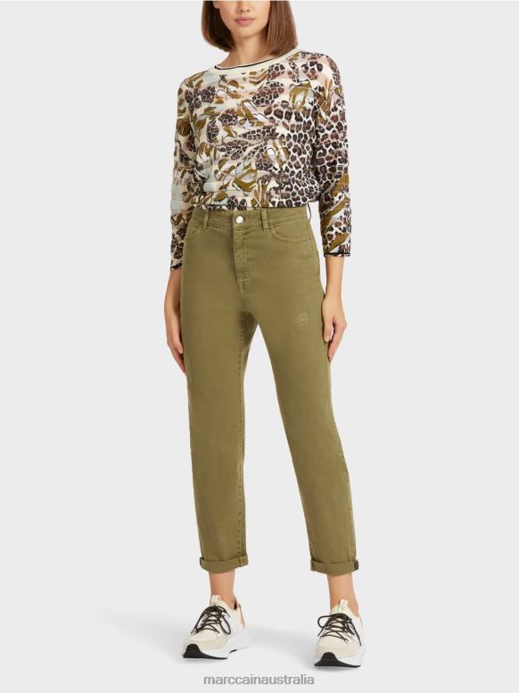 Clothing Yellow Oliv J8XFX809 "Rethink Together" jeans Marc Cain