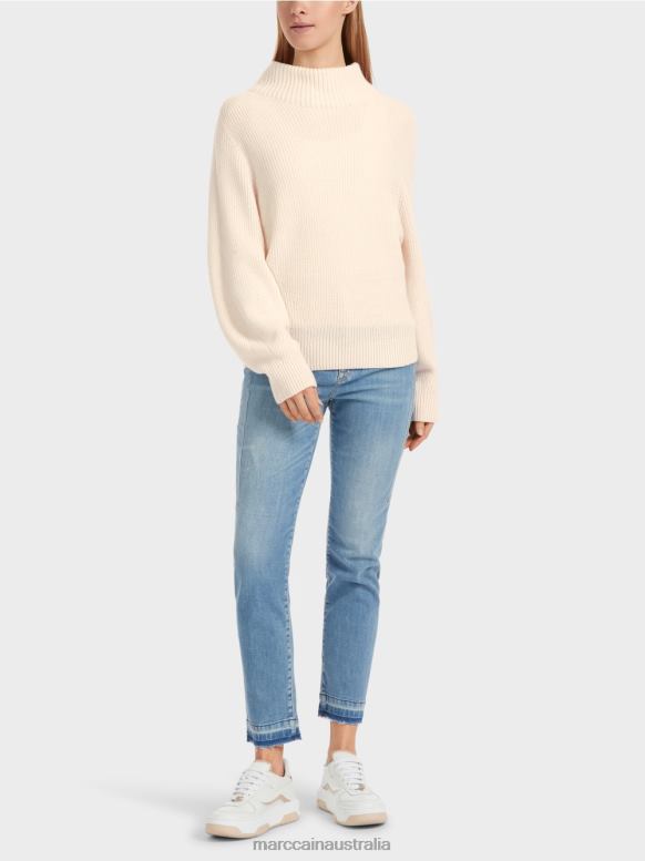 Clothing Almond Blossom J8XFX1065 Sweater - Knitted in Germany Marc Cain