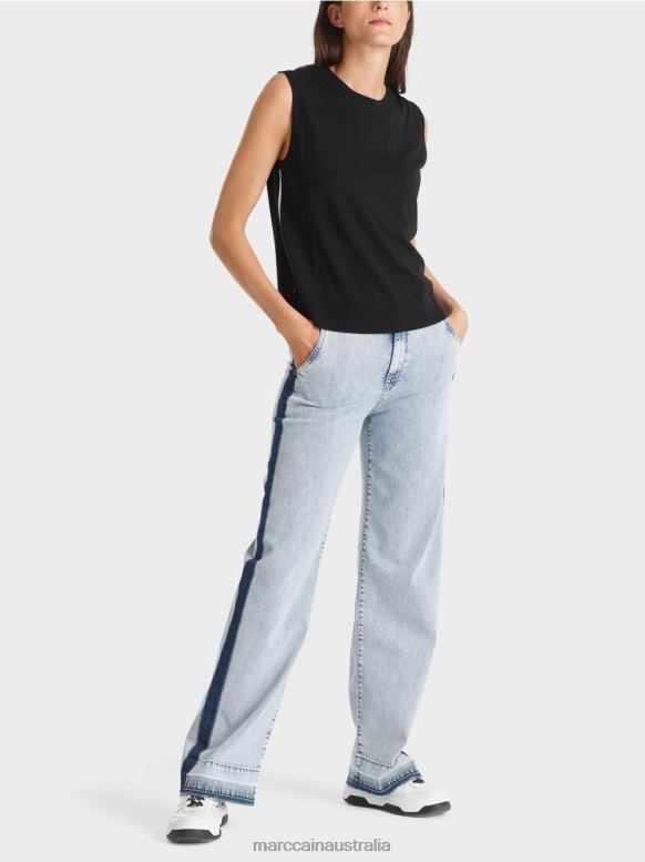 Clothing Black J8XFX1110 "Rethink Together" slipover Marc Cain