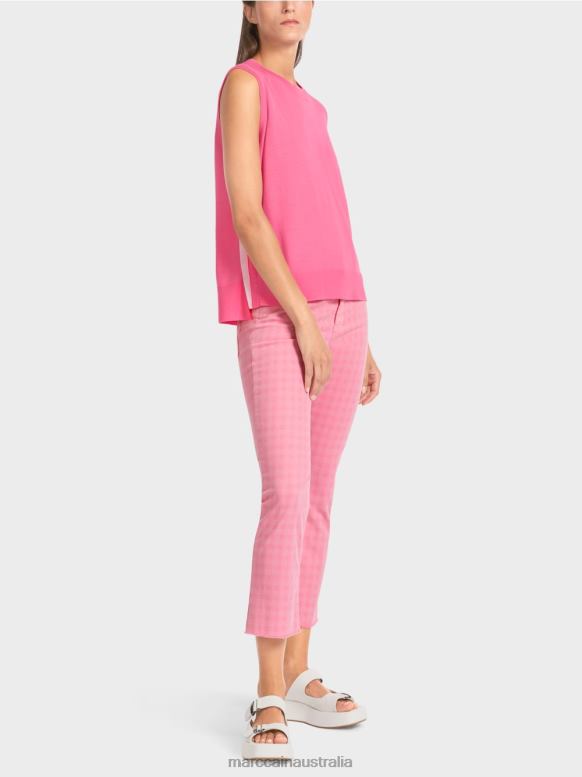 Clothing Bright Pink J8XFX1169 Superfine knitted top Marc Cain
