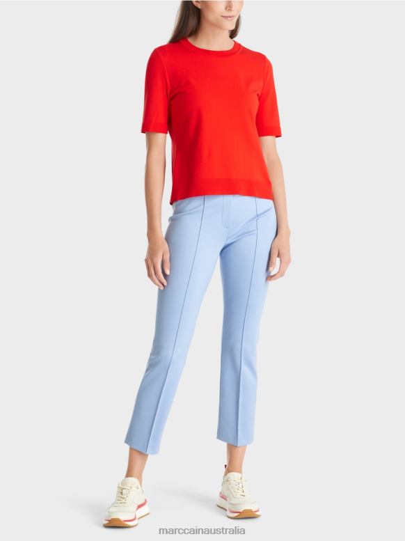 Clothing Campari J8XFX1071 "Rethink Together" short-sleeved sweater Marc Cain