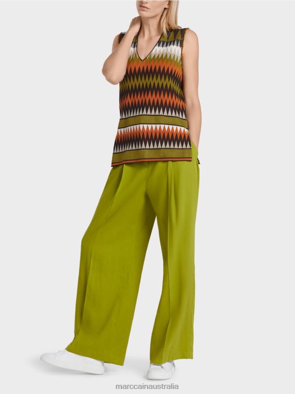 Clothing Deep Oliv Green J8XFX1148 Sweater "Knitted in Germany" Marc Cain