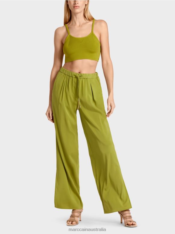 Clothing Deep Oliv Green J8XFX1150 "Rethink Together" bustier Marc Cain