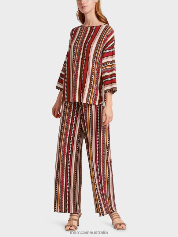 Clothing Deep Red J8XFX1130 Sweater "Knitted in Germany" Marc Cain